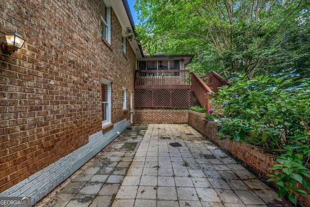 2585 Regency Dr E, Tucker, GA 30084 - view of patio / terrace featuring a deck