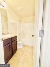 113 Truman Ct, Jackson, GA 30233 - full bathroom with vanity and shower / washtub combination