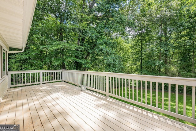 5868 Kingswood Ct NW, Norcross, GA 30093 - view of deck