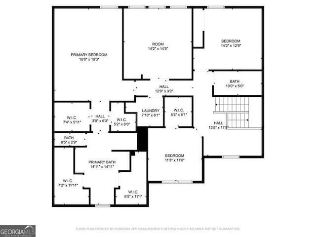 2213 Independence Ln, Buford, GA 30519 - view of floor plan / room layout