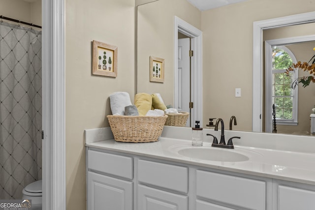 1120 Liberty Ln, Bogart, GA 30622 - full bath with vanity and curtained shower