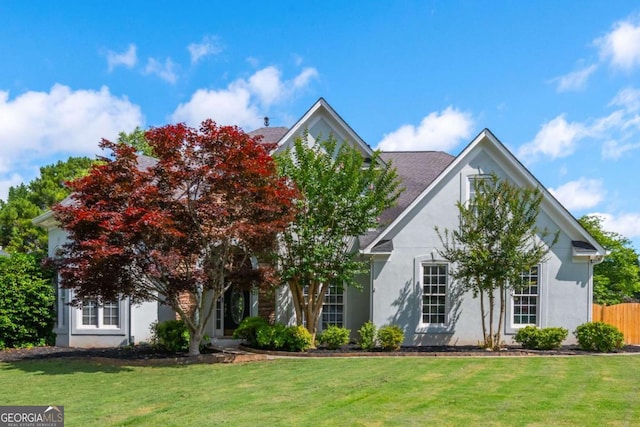 2000 Settindown Dr, Roswell, GA 30075 - obstructed view of property with stucco siding