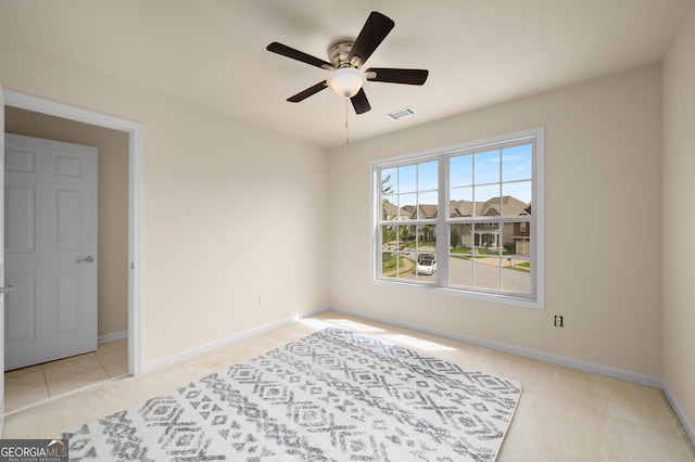 872 Misty View Ct, Lilburn, GA 30047 - carpeted empty room with ceiling fan and baseboards