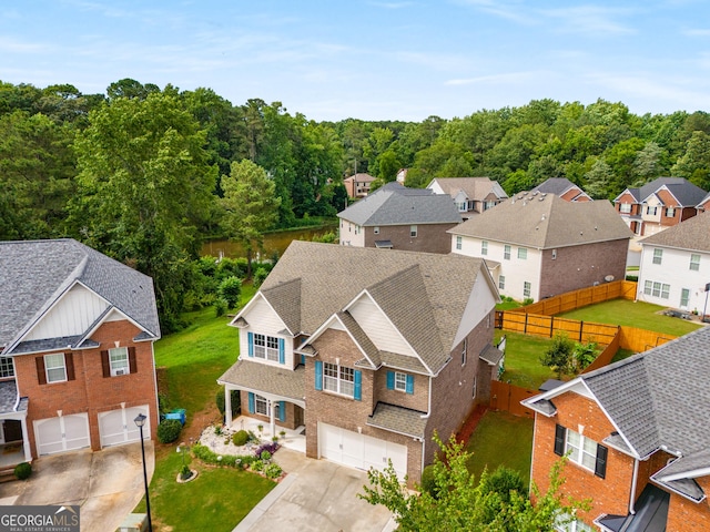 872 Misty View Ct, Lilburn, GA 30047 - aerial view of residential area