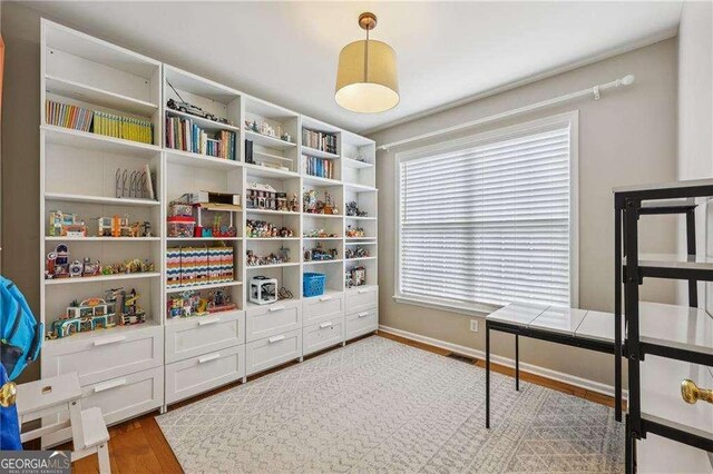 2508 Haddenham Ln SW, Smyrna, GA 30082 - home office featuring wood finished floors and baseboards