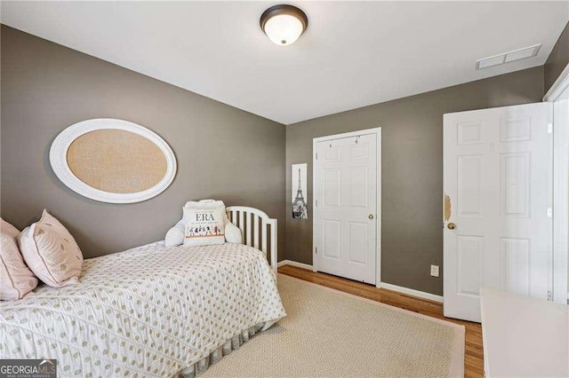 2508 Haddenham Ln SW, Smyrna, GA 30082 - bedroom with wood finished floors