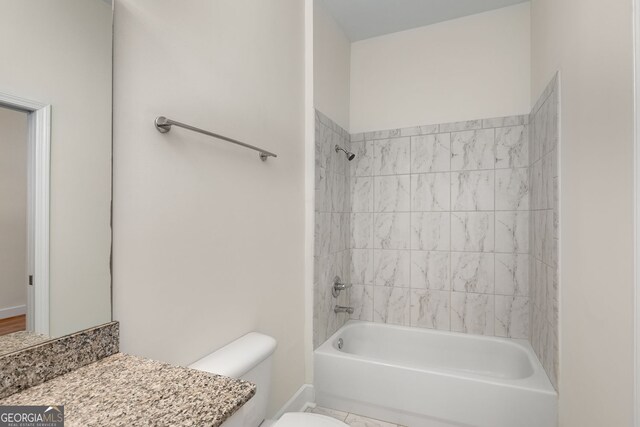 384 Ralph Mcgill Blvd NE Unit 123, Atlanta, GA 30312 - bathroom featuring vanity and tub / shower combination