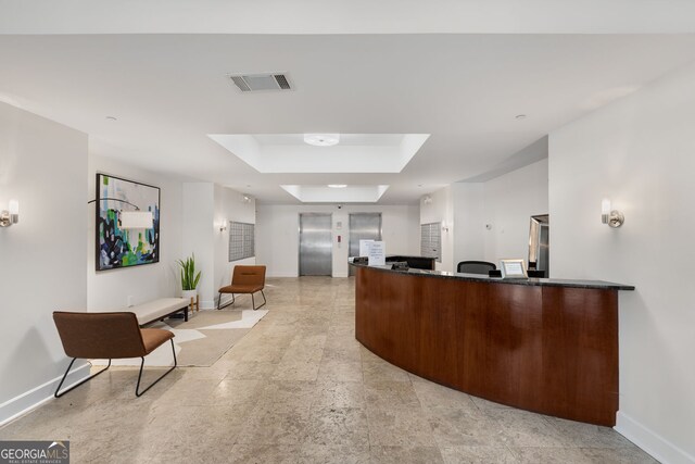 384 Ralph Mcgill Blvd NE Unit 123, Atlanta, GA 30312 - welcome area featuring a skylight