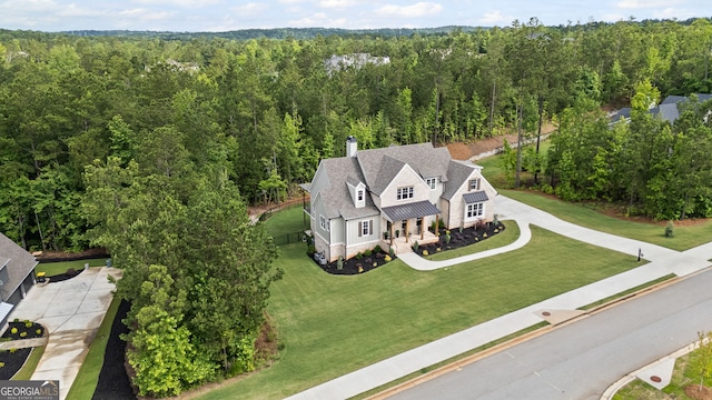 40 Fernbank Way, Newnan, GA 30265 - view of subject property with a forest