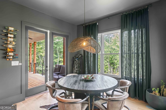 40 Fernbank Way, Newnan, GA 30265 - dining room featuring light wood-type flooring