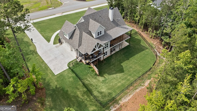 40 Fernbank Way, Newnan, GA 30265 - view from above of property