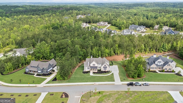 40 Fernbank Way, Newnan, GA 30265 - aerial perspective of suburban area featuring a forest