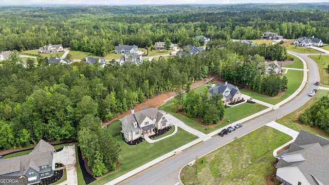 40 Fernbank Way, Newnan, GA 30265 - aerial view of property's location with a forest and nearby suburban area