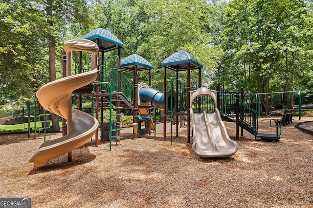 40 Fernbank Way, Newnan, GA 30265 - community play area with view of wooded area