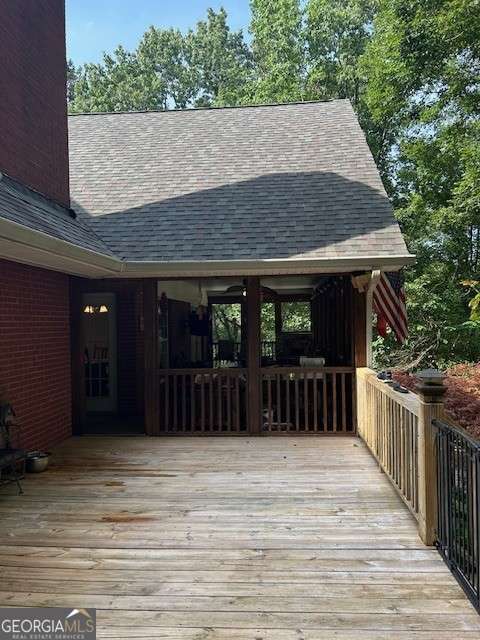 370 Butler Path, Dallas, GA 30132 - view of wooden deck