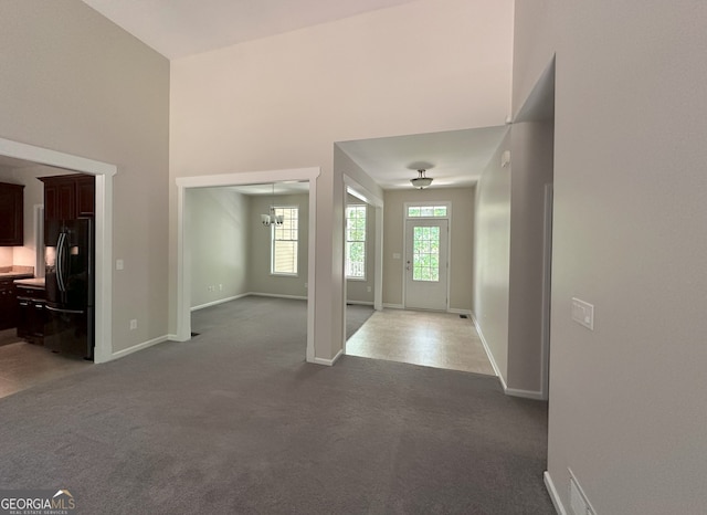 48 Narrow Ln, Dahlonega, GA 30533 - carpeted foyer featuring baseboards