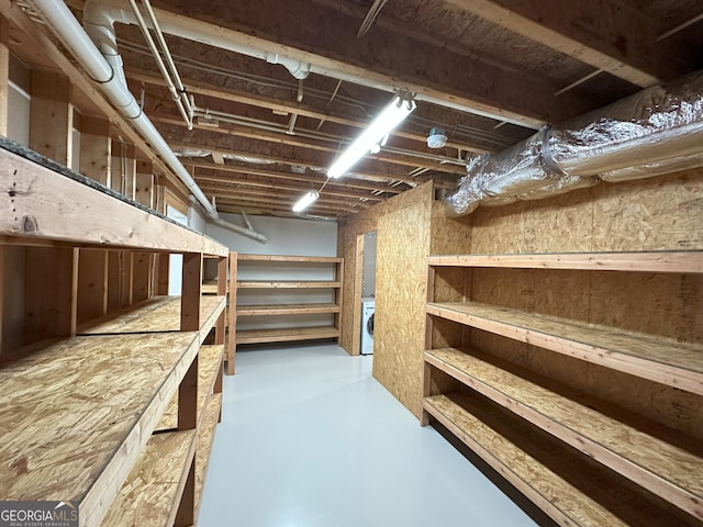48 Narrow Ln, Dahlonega, GA 30533 - storage area with washer / clothes dryer