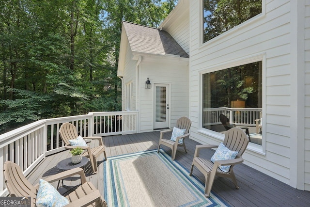 15305 Highgrove Rd, Milton, GA 30004 - view of deck