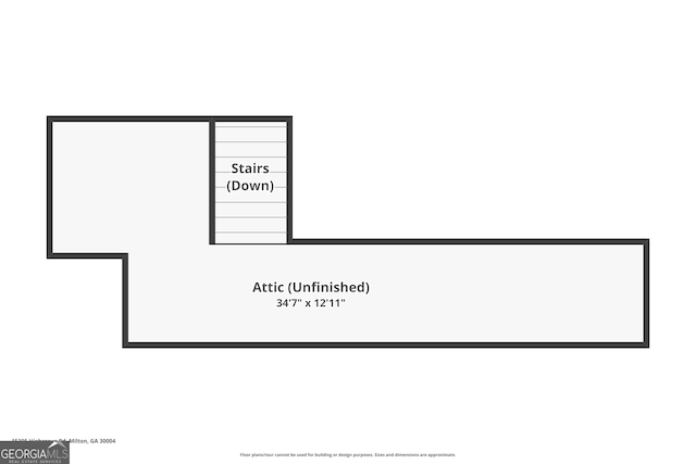 15305 Highgrove Rd, Milton, GA 30004 - view of property floor plan