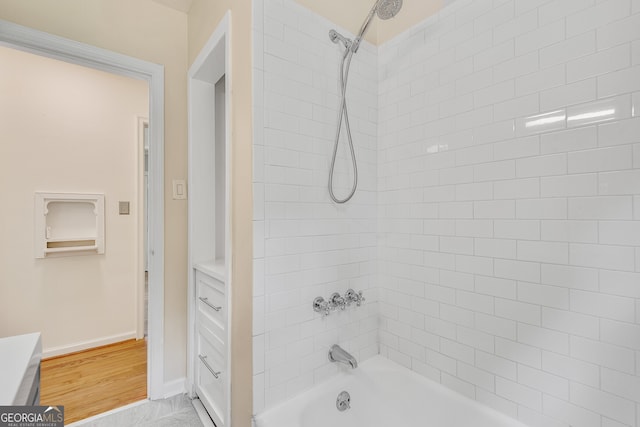 1131 Forrest Blvd, Decatur, GA 30030 - bathroom with vanity and shower / bathtub combination
