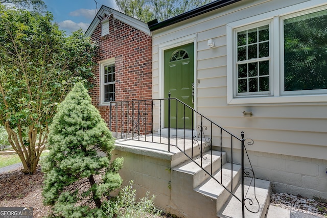 1131 Forrest Blvd, Decatur, GA 30030 - property entrance with brick siding