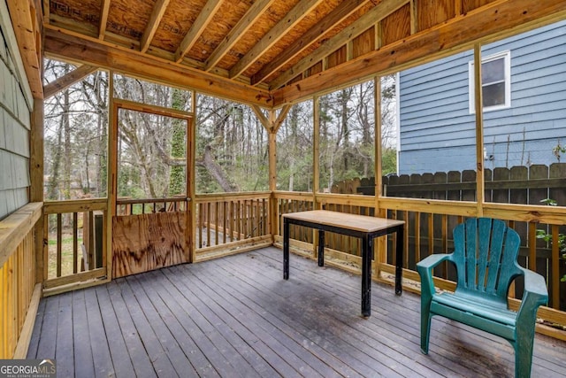 1747 Parkhill Dr, Decatur, GA 30032 - view of wooden deck