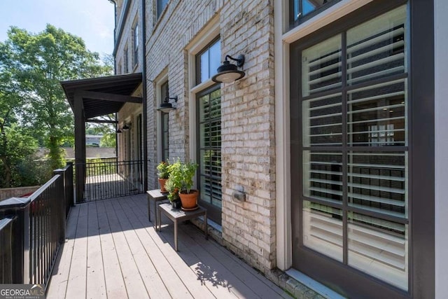 18 Peachtree Ave NE Unit 5, Atlanta, GA 30305 - view of wooden terrace