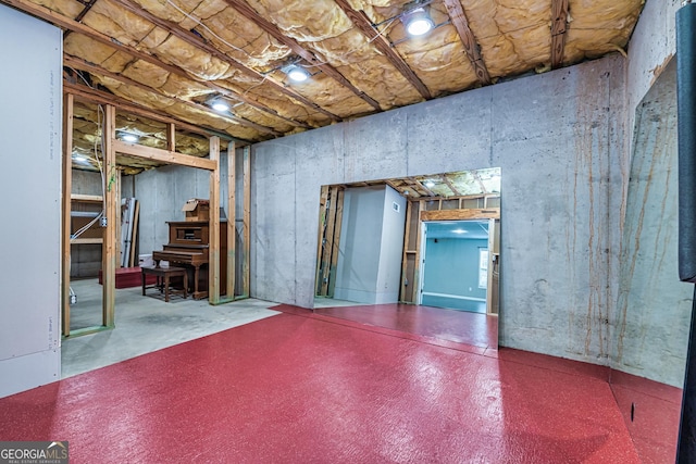 24 Arendt Park Ln, Newnan, GA 30263 - view of unfinished basement