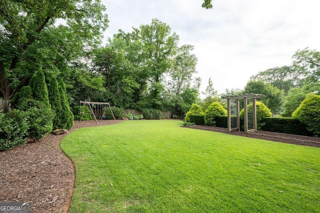 497 Rutherford St, Athens, GA 30606 - view of yard with a playground