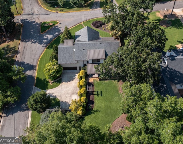 497 Rutherford St, Athens, GA 30606 - aerial view of property and surrounding area