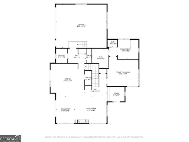 497 Rutherford St, Athens, GA 30606 - view of floor plan / room layout