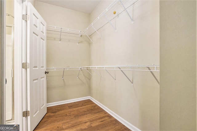 113 Macalester Dr, Newnan, GA 30265 - spacious closet with wood finished floors