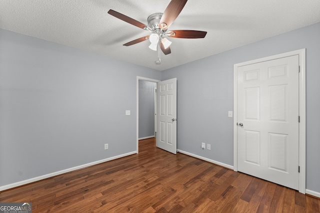 132 J Mountain Dr, Dahlonega, GA 30533 - unfurnished bedroom with wood finished floors and a ceiling fan