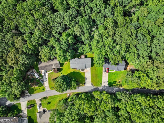 132 J Mountain Dr, Dahlonega, GA 30533 - aerial view of property and surrounding area