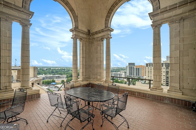 75 Ponce De Leon Ave NE Unit 1004, Atlanta, GA 30308 - patio / terrace featuring a view of city
