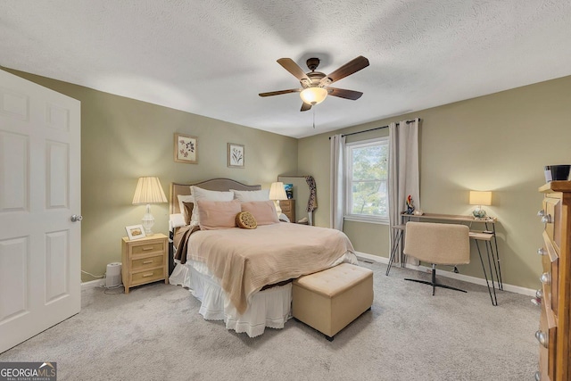 289 Westland Way SW, Marietta, GA 30064 - bedroom featuring carpet flooring and a ceiling fan