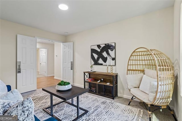 1270 Graymont Dr, Atlanta, GA 30310 - living room with baseboards and carpet flooring