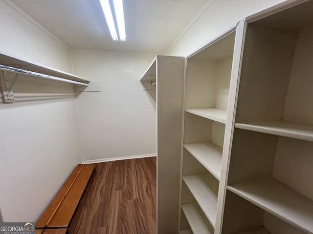 9 Henry St, Statesboro, GA 30458 - spacious closet with wood finished floors
