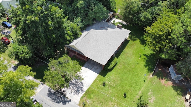 9 Henry St, Statesboro, GA 30458 - aerial view of property and surrounding area