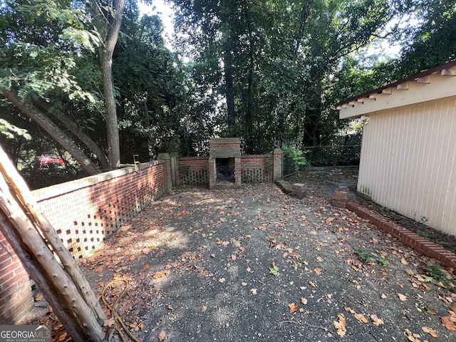 9 Henry St, Statesboro, GA 30458 - view of fenced yard
