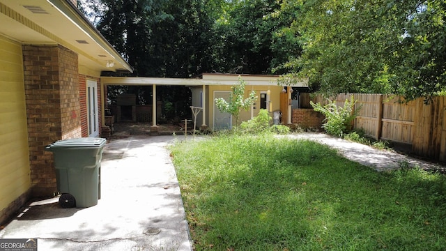 9 Henry St, Statesboro, GA 30458 - view of yard featuring a shed
