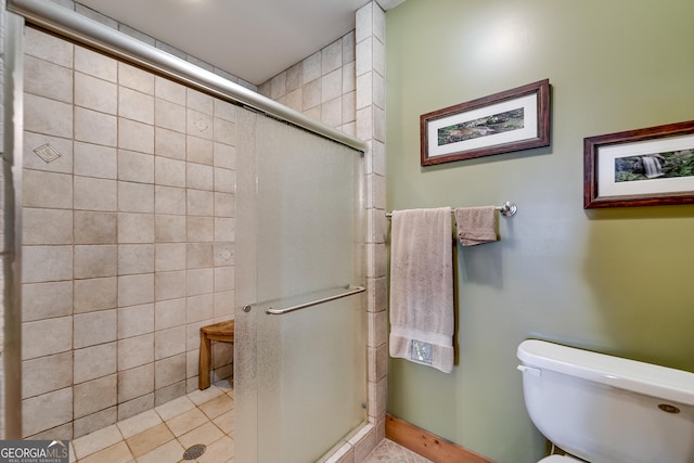 4 Dean Ln, Tiger, GA 30576 - bathroom featuring a shower stall