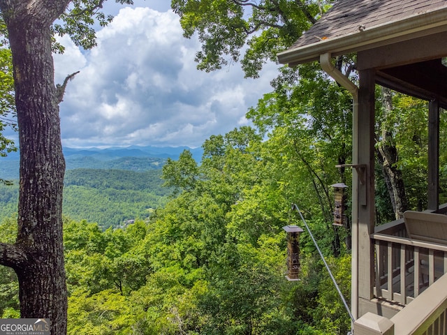 4 Dean Ln, Tiger, GA 30576 - view of mountain backdrop with a forest