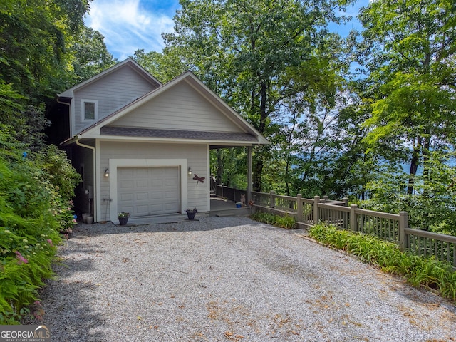 4 Dean Ln, Tiger, GA 30576 - view of front of home featuring driveway and roof with shingles