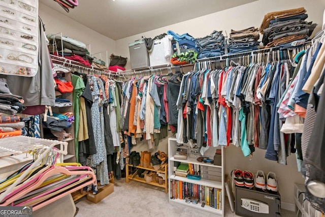 1609 Vinery Ln SE, Mableton, GA 30126 - walk in closet featuring carpet floors