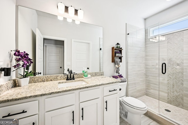 4189 Brookmont Way, Auburn, GA 30011 - full bath featuring vanity and a shower stall