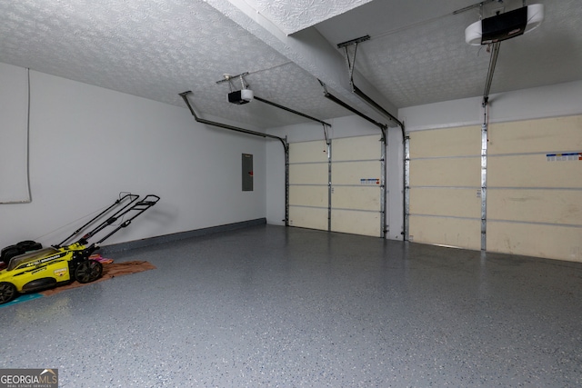552 Caseys Xing, Winder, GA 30680 - garage with a garage door opener and electric panel