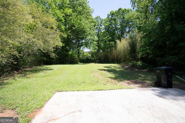 3570 Briar Dr, Lithia Springs, GA 30122 - view of green lawn featuring a patio