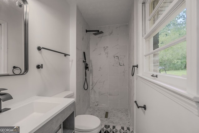 3570 Briar Dr, Lithia Springs, GA 30122 - bathroom with a marble finish shower and vanity
