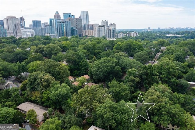 348 7th St NE, Atlanta, GA 30308 - drone / aerial view of skyline
